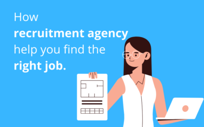 how recruitment agency help you find the right job￼